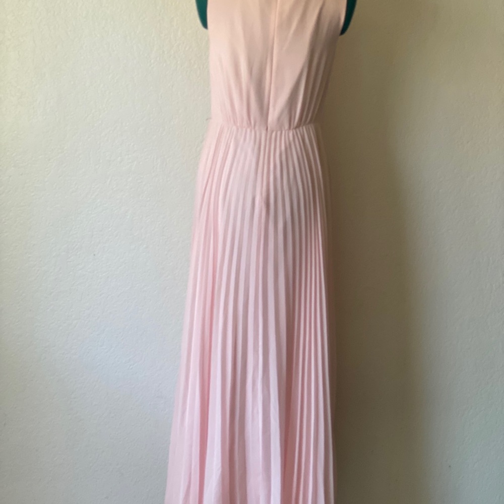SOLDWhite House Black Market Blush Dress - Picture 5 of 8